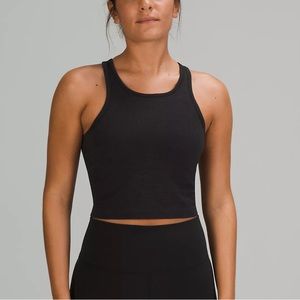 Lululemon Ebb to Street Cropped Racerback Tank Top